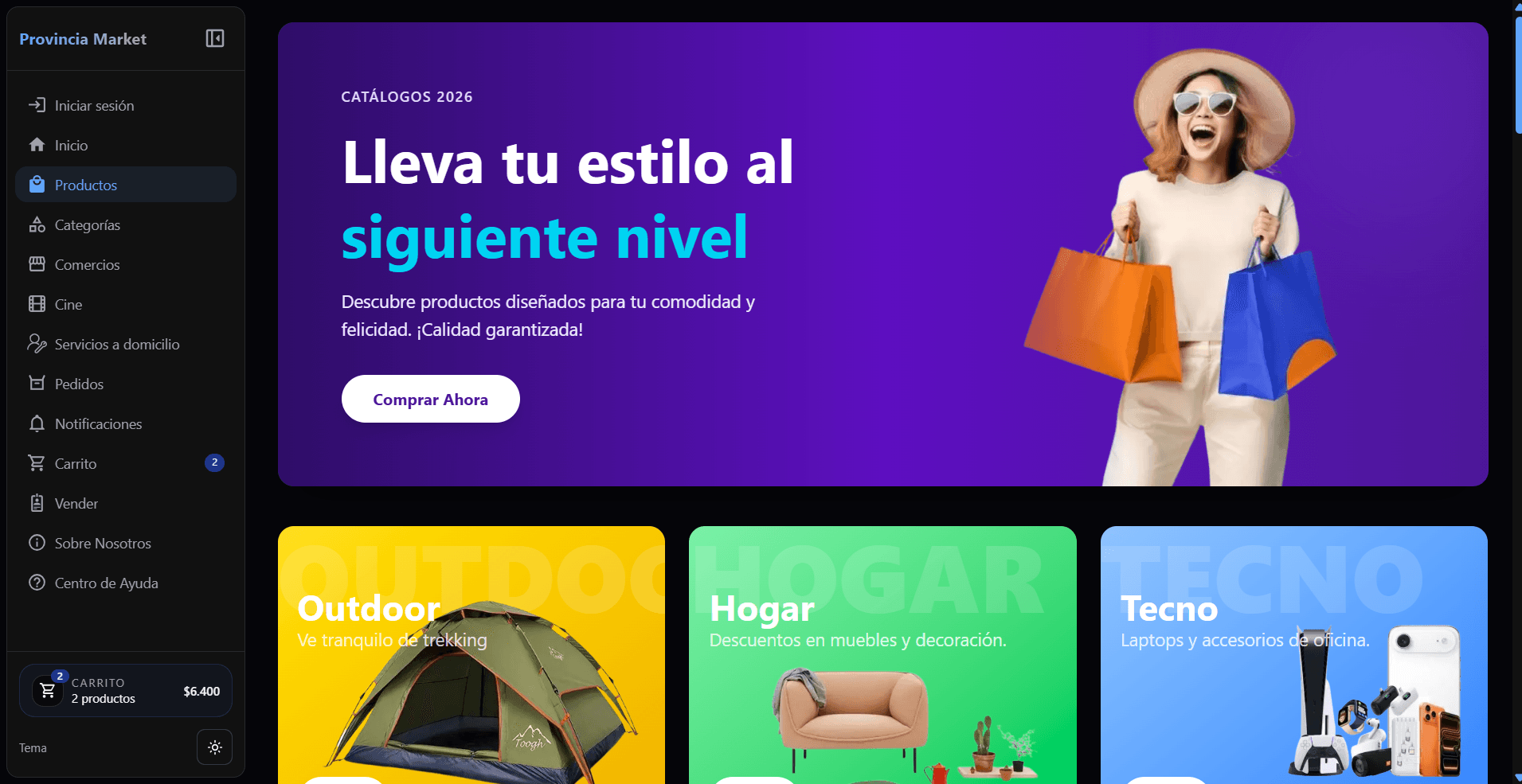 Ecommerce Provincial